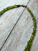 Load image into Gallery viewer, Autumn Refresh Vintage Jade and Peridot Necklace