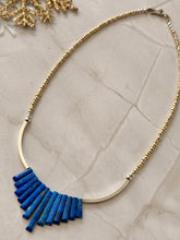 Load image into Gallery viewer, TBFL Collection, Lapis Lazuli Beaded Necklace
