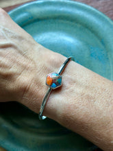 Load image into Gallery viewer, Sterling Silver Mojave Turquoise Cuff Bracelet #2
