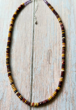 Load image into Gallery viewer, Beautiful Faceted Mookaite Jasper Beaded Necklace, Silver Clasp
