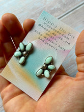 Load image into Gallery viewer, Paloma Cluster Sterling Silver Post Earrings
