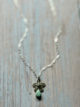 Load image into Gallery viewer, Southwestern Sterling Silver Star and Paloma Necklace

