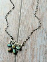 Load image into Gallery viewer, Number 8 Turquoise Mama Necklace

