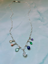 Load image into Gallery viewer, Charming Multigemstone Sterling Silver Necklace
