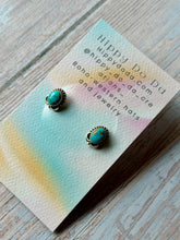 Load image into Gallery viewer, Royston Turquoise Sterling Silver Post Earrings
