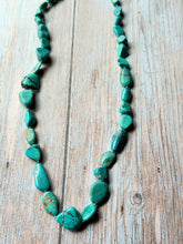 Load image into Gallery viewer, Vintage Various Mine Hand Knotted Turquoise Necklace
