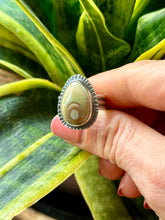 Load image into Gallery viewer, Imperial Jasper Sterling Silver Statemet Ring, Size 6.25
