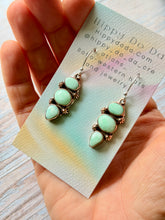 Load image into Gallery viewer, Paloma Turquoise Copper Dangle Earrings
