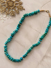 Load image into Gallery viewer, TBFL Collection, Beautiful Royston Turquoise Beaded Necklace
