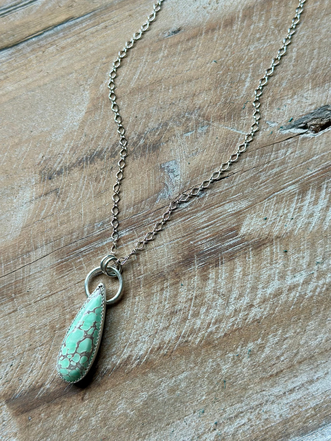 Utah Variscite Sterling Silver Necklace