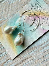 Load image into Gallery viewer, Sterling Silver Baroque Pearl  Earrings
