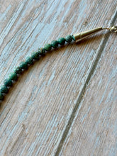 Load image into Gallery viewer, Graduated Beaded Dark Blue Turquoise Necklace
