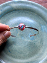 Load image into Gallery viewer, Sterling Silver Mojave Turquoise Cuff Bracelet #1
