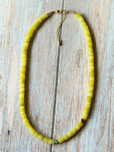 Load image into Gallery viewer, Chartreuse Rhinestone Beaded  Necklace
