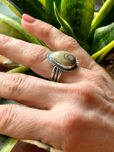 Load image into Gallery viewer, Imperial Jasper Sterling Silver Statemet Ring, Size 6.25
