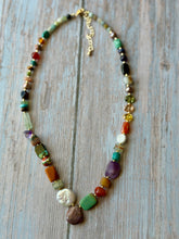 Load image into Gallery viewer, Multi Gemstone Bead Soup Necklace

