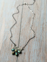Load image into Gallery viewer, Number 8 Turquoise Mama Necklace

