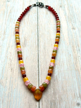 Load image into Gallery viewer, Autumn Refresh Yellow Chalcedony Beaded Necklace
