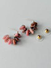 Load image into Gallery viewer, Rhodonite Sterling Silver HoopnStyle Earrings
