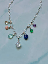 Load image into Gallery viewer, Charming Multigemstone Sterling Silver Necklace
