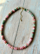 Load image into Gallery viewer, Berries and Cream Gemmy Necklace, Gold Clasp

