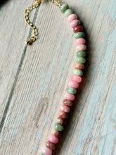 Load image into Gallery viewer, Berries and Cream Gemmy Necklace, Gold Clasp
