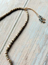 Load image into Gallery viewer, Vintage Heishi Natural Shell Hand Knotted Necklace
