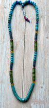 Load image into Gallery viewer, Autumn Refresh Colorblock  Vintage Trade Beads Necklace
