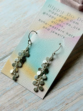 Load image into Gallery viewer, Vintage Sterling Silver  Waterfall Earrings
