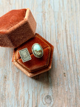 Load image into Gallery viewer, Dry Creek Turquoise and  Sterling Silver Open Ring

