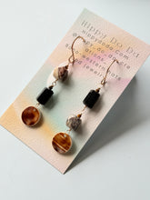 Load image into Gallery viewer, Gold Filled Mutligemstone Gemstone Dangle Earrings
