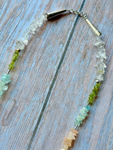 Load image into Gallery viewer, Palomino and Multi Gemstone Nugget Necklace
