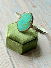 Load image into Gallery viewer, Number 8 Turquoise Cuff Bracelet
