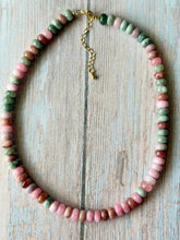 Load image into Gallery viewer, Berries and Cream Gemmy Necklace, Gold Clasp

