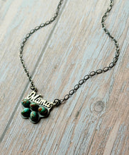 Load image into Gallery viewer, Number 8 Turquoise Mama Necklace
