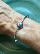 Load image into Gallery viewer, Sterling Silver Mojave Turquoise Cuff Bracelet #1
