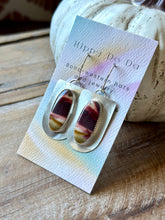 Load image into Gallery viewer, Matte Mookaite Jasper  Picturesque Sterling Silver Earrings
