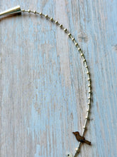 Load image into Gallery viewer, Sterling Silver Butterfly and Bird Fetish Vintage Necklace
