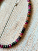 Load image into Gallery viewer, Sugar Plum Gemmy Necklace, Silver Clasp
