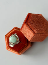 Load image into Gallery viewer, Dry Creek Turquoise Sterling Silver Ring, Sz 7.25

