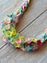 Load image into Gallery viewer, Whimsical Floral Beaded Necklace
