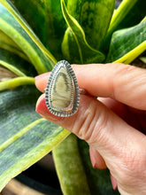 Load image into Gallery viewer, Imperial Jasper Sterling Silver Statemet Ring, Size 6.75
