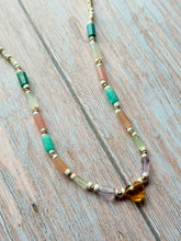 Load image into Gallery viewer, Summery Anytime Multi-Gemstone Necklace
