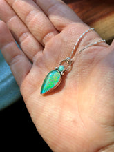 Load image into Gallery viewer, Monarch Opal and Chilean Turquoise Necklace
