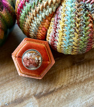 Load image into Gallery viewer, Wild Horse Magnesite Sterling Silver Ring, Size 8.25
