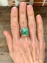 Load image into Gallery viewer, Fox Turquoise, Sterling Silver Ring, Size 7.5-7.75
