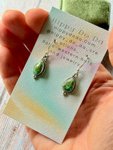 Load image into Gallery viewer, Sonoran Gold  Turquoise Dangle Earrings
