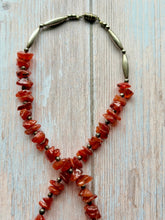 Load image into Gallery viewer, Vintage Carnelain Nugget Necklace
