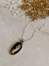 Load image into Gallery viewer, TBFL Collection, Elegant Sterling Silver Hand Necklace
