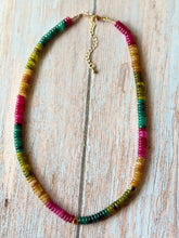 Load image into Gallery viewer, Ombré Rhinestone Beaded  Necklace
